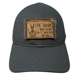 You Merely Adopted The Dark Patch Fitted Hat Gray One Size Oakley